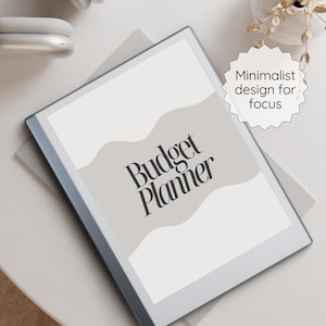 Planner di budget per reMarkable, modelli per reMarkable 2, planner digitale, quaderno per reMarkable 2, compatibile con reMarkable Paper Pro immagine 7