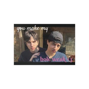 make my Hole schwach <3 Romantische Fine Art Postkarten - Perfekt für Liebesbriefe, Geschenke für Sie/Ihn, Valentinstag, Jahrestag, Freundschaft