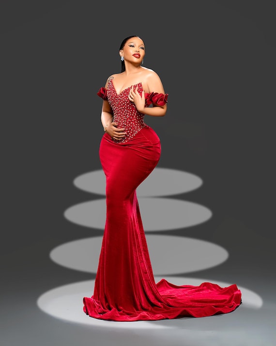 Bruiloft Kleding Bruidsgast Jurk Mooie Klassieke Strass Prom