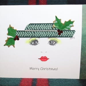 Handmade Christmas Cards with Elegant Holiday Design Luxury Christmas Greeting Card for Family and Friends Unique Christmas Card 3D