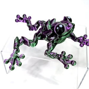 Gemstone Frog *Amethyst Emerald*