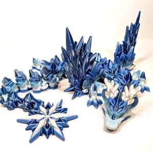 Winter Frost Ice Dragon (Large Size)