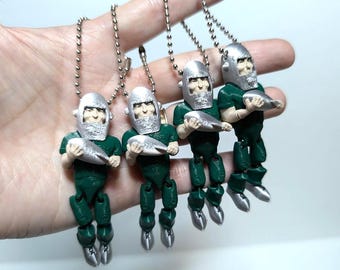 Little Gemini Giant Keychain (Small 2.75&quot;)