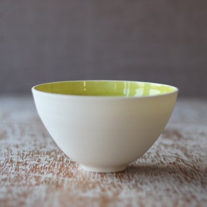 Handmade Porcelain Ceramic Noodle Bowl Serving Bowl Large Bowl image 7