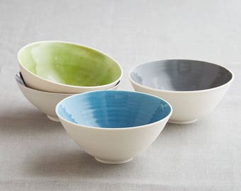 Porcelain Soup Bowl - Ceramic Pudding Bowl