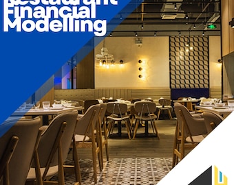 Restaurant Financial Model Template, 10-Year Forecast, DCF Valuation & Business Plan Spreadsheet