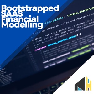 Bootstrapped SaaS Financial Model Template, 10-Year Forecast, Startup Business Plan & DCF Valuation Excel
