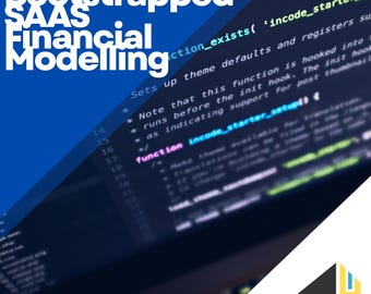 SaaS Financial Model Template, 10-Year Forecast, Startup Business Plan & DCF Valuation Excel
