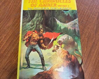 Le Cronache di Amber Vol. I Roger Zelazny Copertina rigida Edizione del Book Club Boris Art