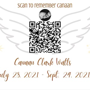 Página de homenaje con código QR / Álbum conmemorativo digital / Escanee para ver recuerdos / Homenaje funerario / Página de recuerdos del legado