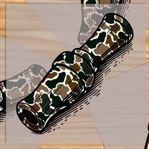 Duck Call Graphic Rady For Press, Funny Camo Duck Hunting Dtf Heat Transfers, Funny Duck Call Dtf Heat Transfers, Duck Hunter,Mens Duck Call