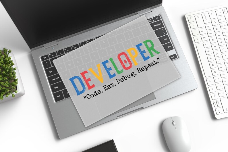 Developer Transfer, Code Eat Debug Repeat Decal, Funny Programmer, Software Developer Gift Iron On Decal, Funny Developer, Coding Humor image 6