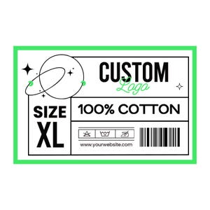 Custom Logo DTF Heat Transfer Decal: Personalized Iron-On Design
