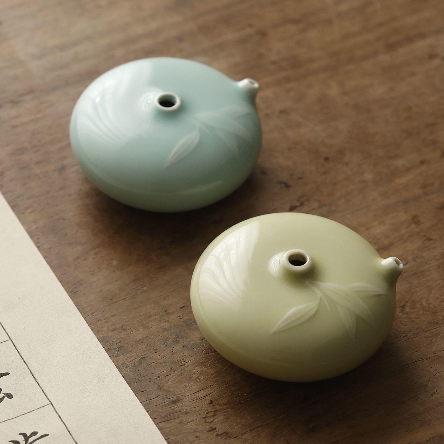 陶器とガラスの水滴シリーズ - Etsy 日本