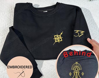 Personalisiertes Sweatshirt mit Foto: Personalisiertes Porträt-Sweatshirt mit Rundhalsausschnitt