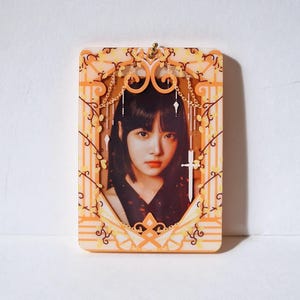 KPOP Acrylic Keychain Photocard Holders