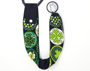 Stethoscope Cover for Removable Bells, Nursing Student, Nursing Student, Stethoscope Sock, St. Patrick's Day, Four Leaf Clovers, Shamrock