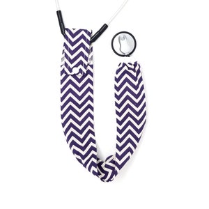 Stethoscope Cover, Stethoscope Covers, Nursing Student, Stethoscope Accessories, Student Nurse, CNA, Eggplant Chevron, Annabels Accessories