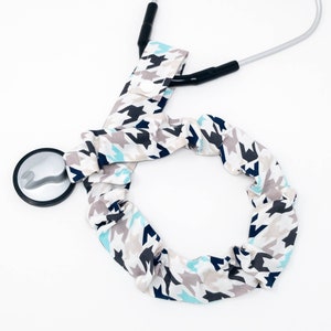 Stethoscope Cover for REMOVABLE Chest Piece Stethoscope, Nursing Student, Student Nurse, Houndstooth, Stethoscope Cover, Nursing Grad Gift