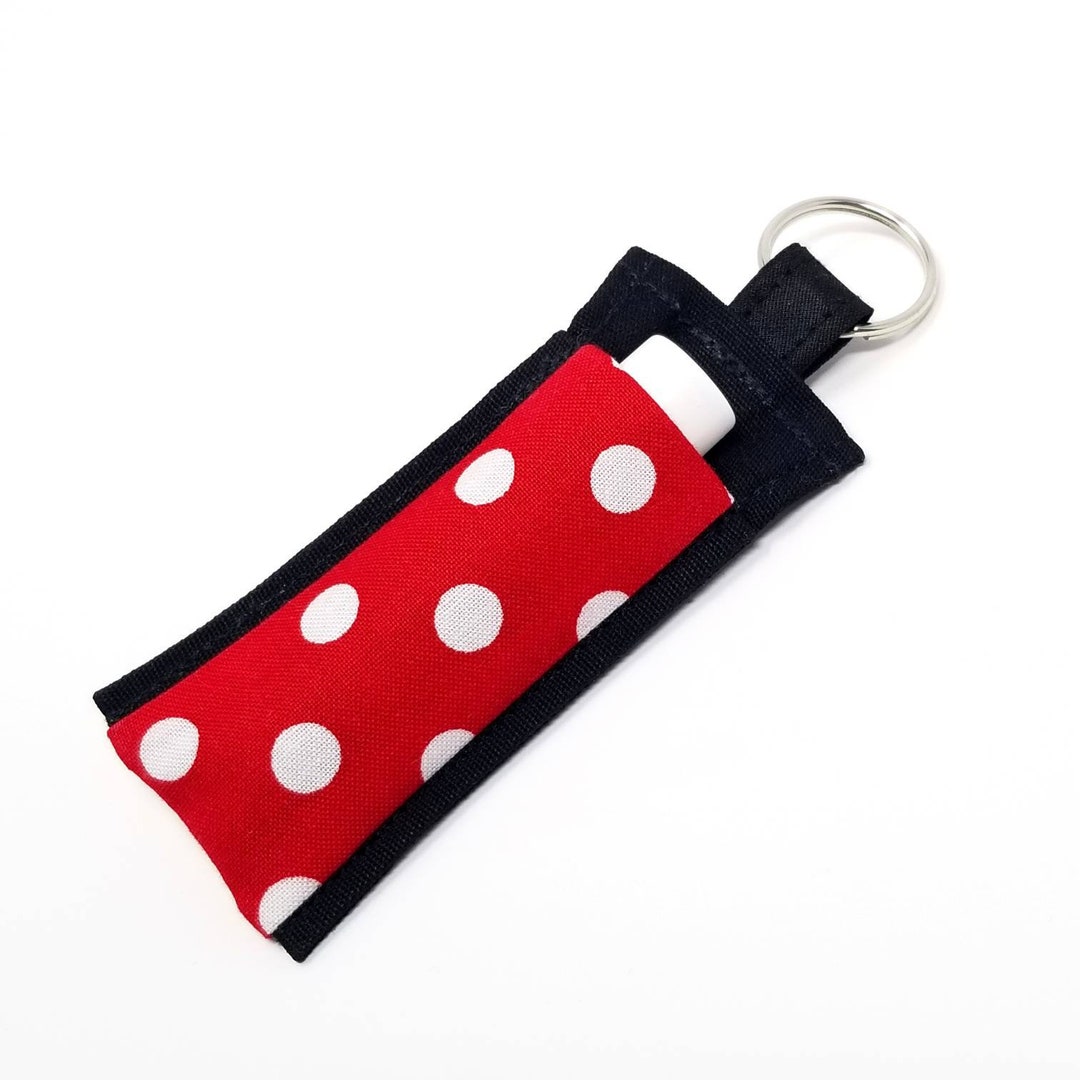 Chapstick Holder Keychain, Lip Balm Holder, Chapstick Holder, Lip Balm