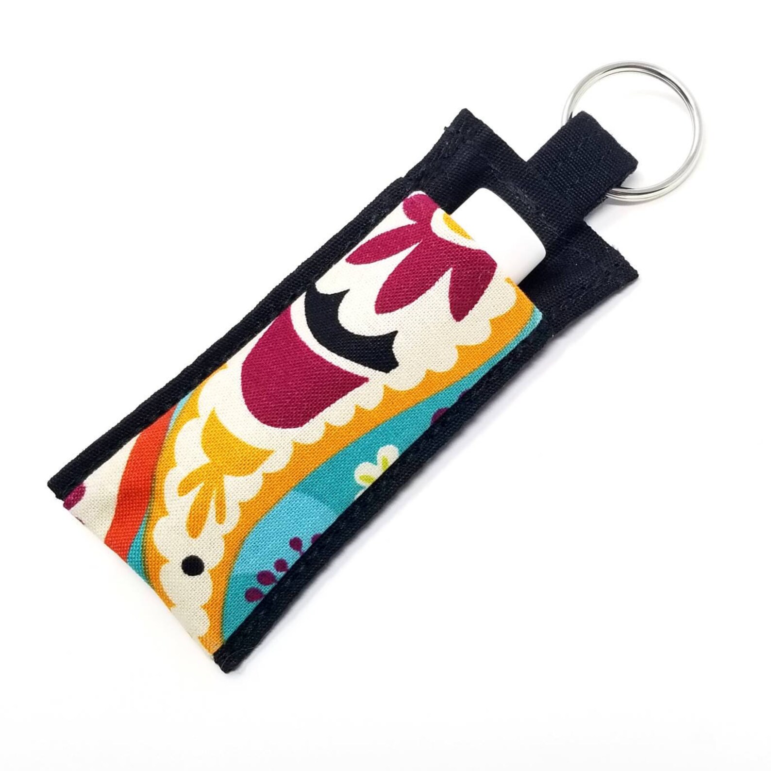 Chapstick Holder Keychain Lip Balm Holder Chapstick Holder Etsy