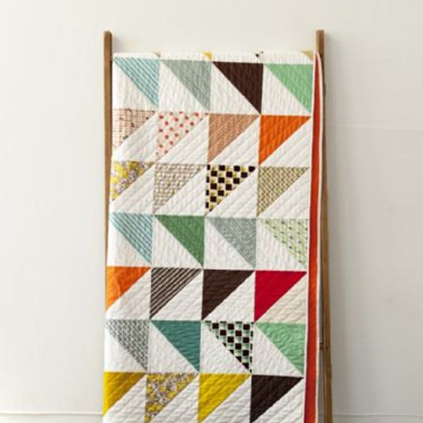 NEW! In This Corner Quilt Pattern by Denyse Schmidt Baby to King Size/ Pillow Sham