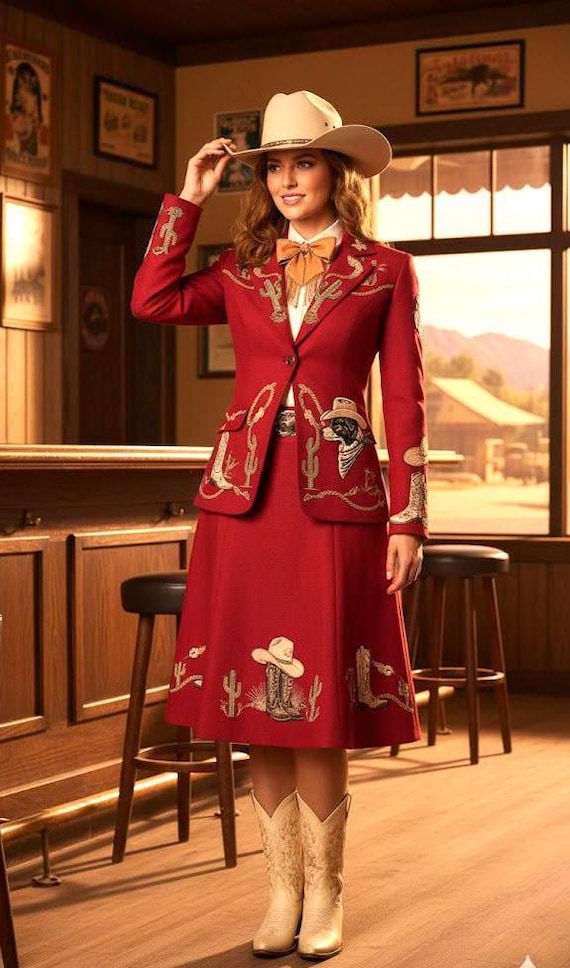 Two Piece Western Wear Skirts Dresses Western Style Sexy Long Skirts Hot  Fashion For Women