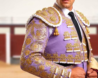 【希少】スペイン製 ヴィンテージ 闘牛士マタドール 陶器 人形 風刺ユーモア 男性用カスタム3点セット マタドール闘牛士コスチューム スペイン闘牛
