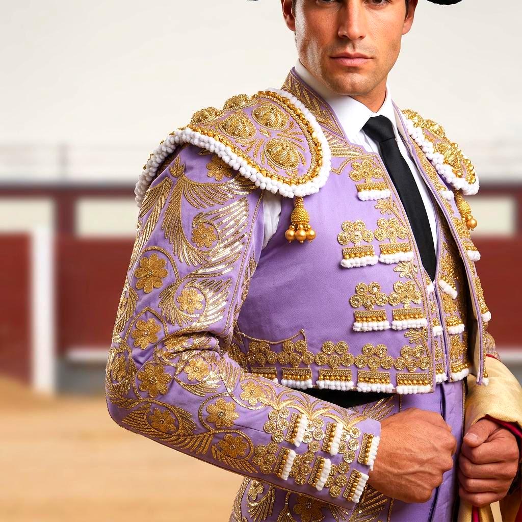 【希少】スペイン製 ヴィンテージ 闘牛士マタドール 陶器 人形 風刺ユーモア 男性用カスタム3点セット マタドール闘牛士コスチューム スペイン闘牛