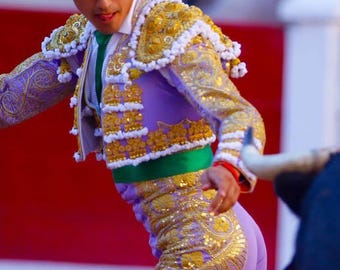 男性用カスタム3点セット マタドール闘牛士コスチューム スペイン闘牛