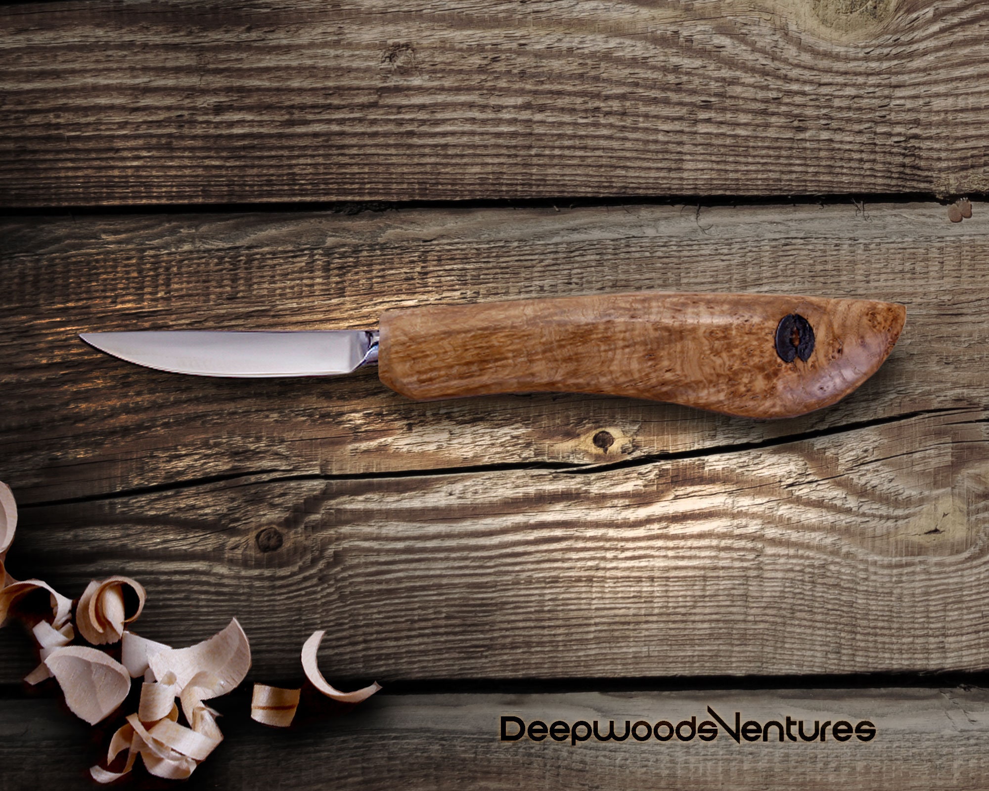 Wood Carving Knife/general Roughout Blade/hand Forged 