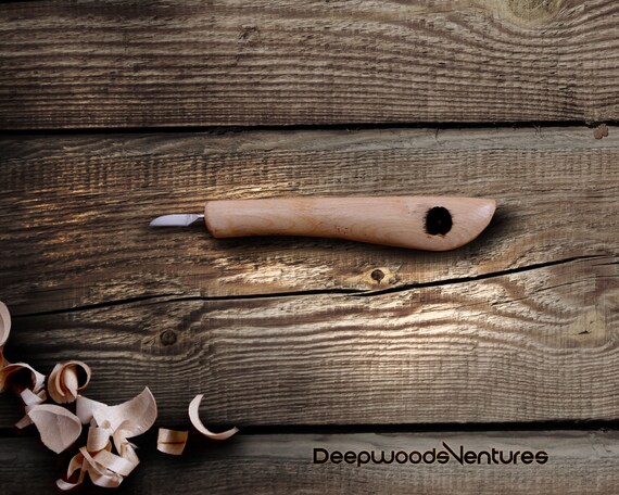 Spoon Carving Hook Knife Handforged 