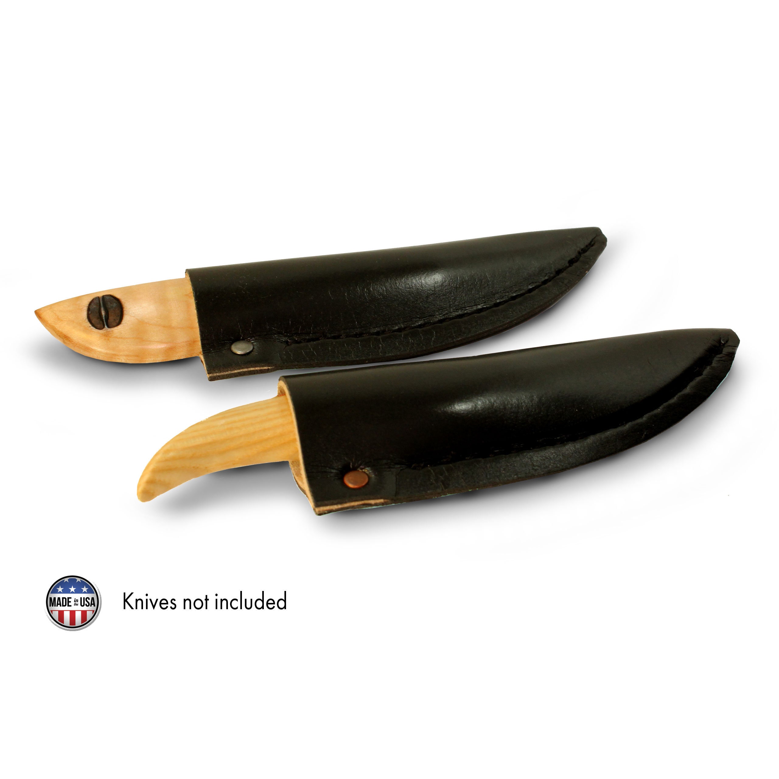 Carving Knife, Whittling Knife, Wood Carving Knife With a Leather Knife  Sheath Beavercraft C4 SH1 