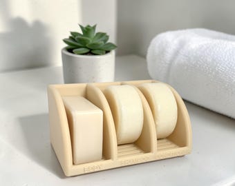 シャンプーバー3個収納ホルダー、シャワー用セルフ排水ソープディッシュ、シャンプーとコンディショナー用のミニマルなシャワーオーガナイザー