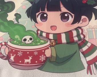 Apothecary Diaries Christmas Canvas Tote • Anime Poison Cocoa