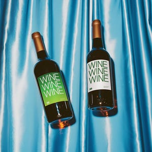 Wine Bottle Packaging Label mockup in a realistic scene with editable PSD layers, perfect for branding design