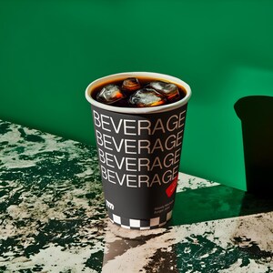 Fast Food Burger and Fries Packaging mockup in a realistic scene with editable PSD layers, perfect for branding design