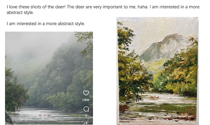 Dipinti personalizzati, arte astratta strutturata, arte murale paesaggistica personalizzata, ritratto da foto, arte su tela realizzata su ordinazione, decorazioni per la casa personalizzate immagine 16