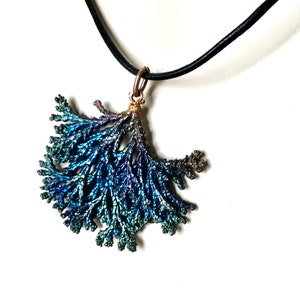 Real Cypress pendant, Copper Plated cypress, Mothers day gift idea, metal necklace, leaf jewelry, unique custom jewelry