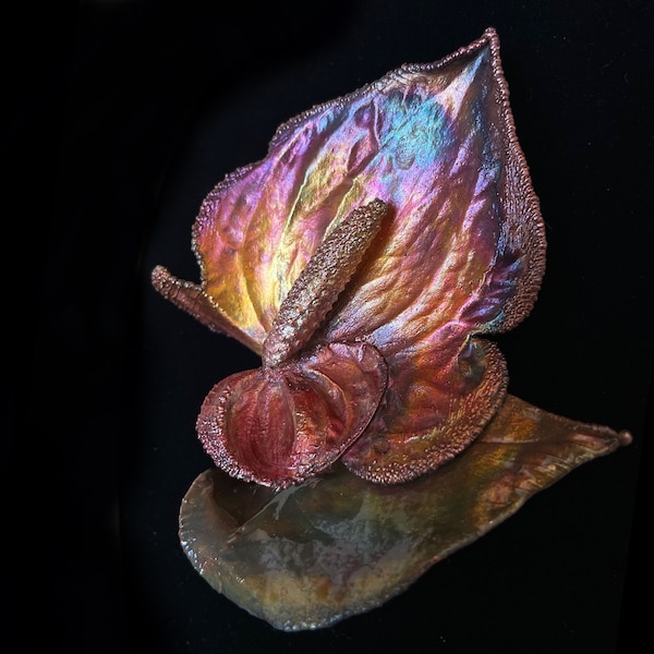 Metal Flower Jewelry Etsy