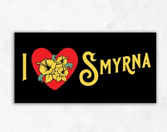 I Love Smyrna Bumper Sticker