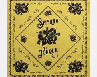 Smyrna, Jonquil City Bandana - Yellow
