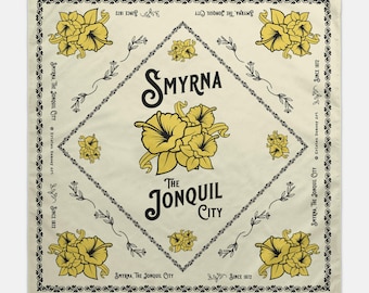 Smyrna Jonquil City Bandana Cream/Yellow