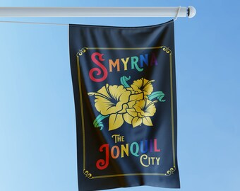 Smyrna Jonquil City Full Size Pride Flag - 24" x 36"