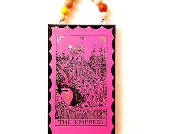 The Empress Tarot Card Wall Art