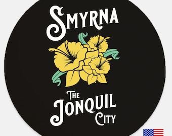 12" Smyrna Jonquil City Wood Sign