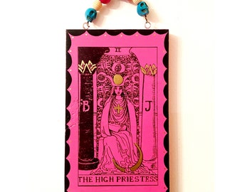 The High Priestess Tarot Card Wall Art