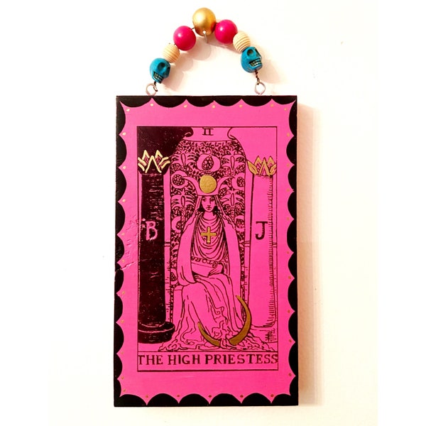 The High Priestess Tarot Card Wall Art