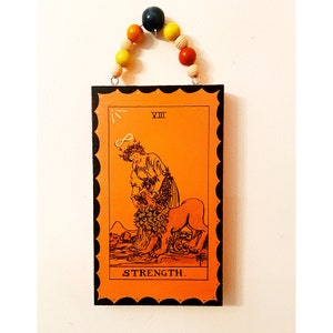 Kraft Tarot Karte Wandkunst