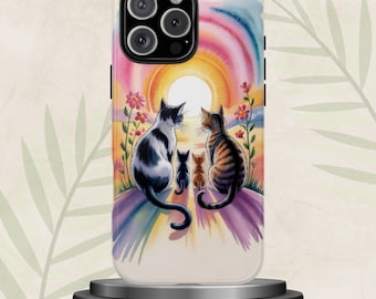 Cute Cat Phone Cover: Whimsical Feline for Pet & Animal Lovers, for iPhone 18 17 16 15 Pro Max Plus, Pixel 9 8 7, Samsung S26 S25 S24 Ultra